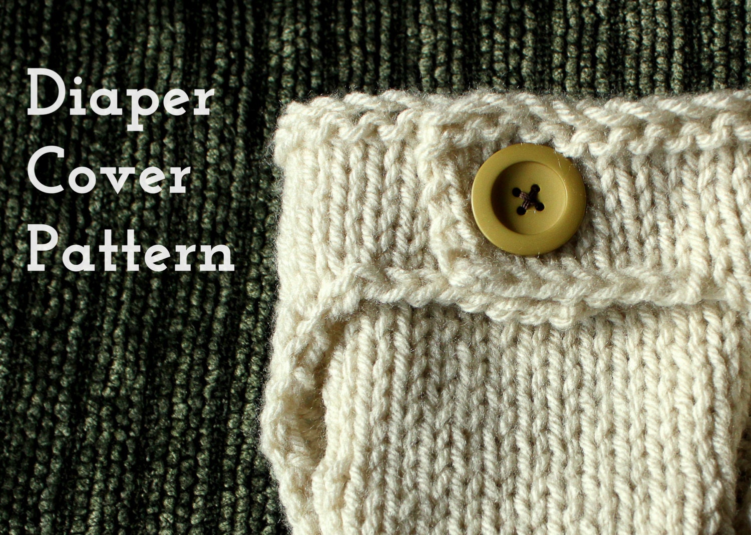 Newborn Diaper Cover PDF knitting PATTERN by BrindyRae on Etsy