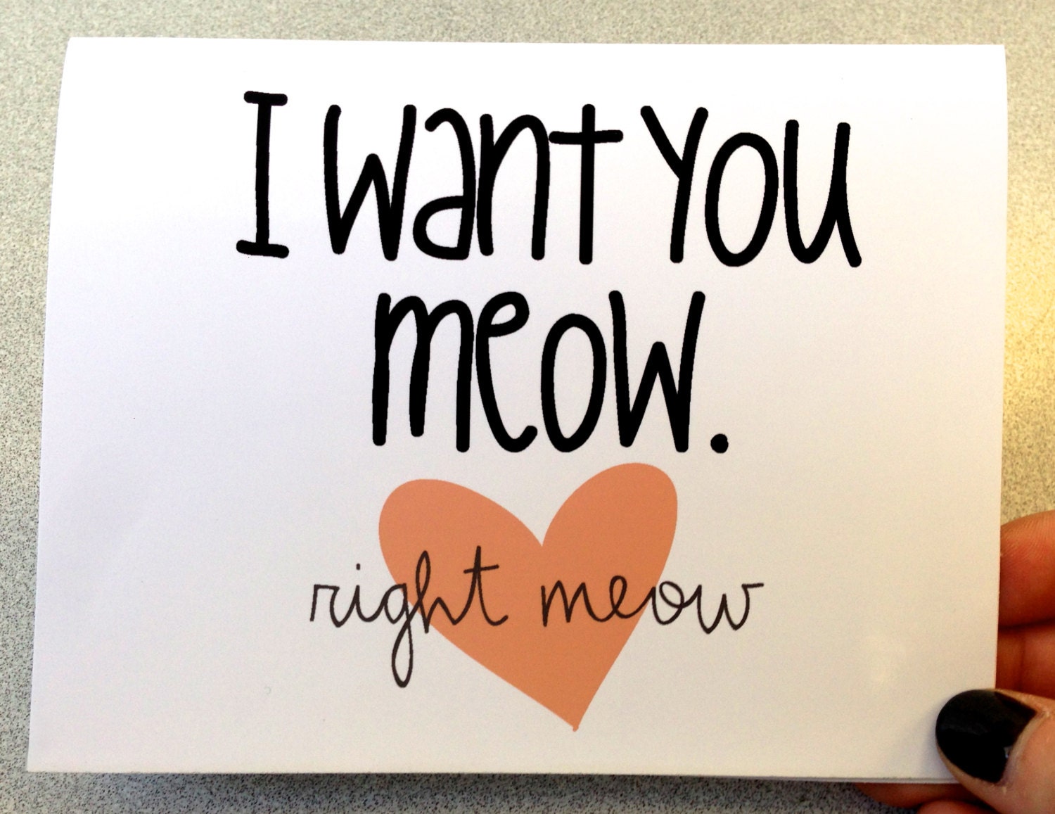 I Want You Meow