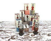 Vintage Avon Chess Piece After Shave Bottles Collection of 12 - Relic189