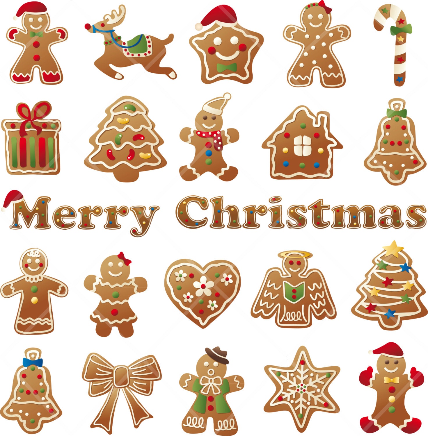 christmas cookies clipart - photo #25
