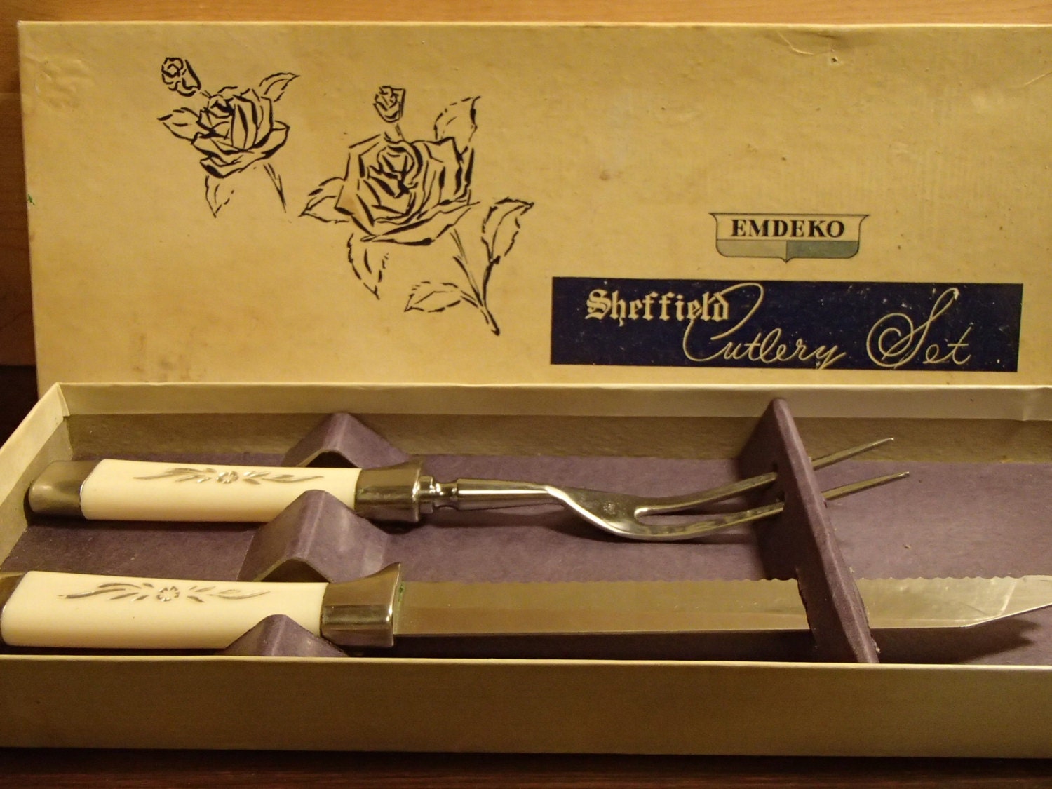 Vintage Sheffield Cutlery Stainless Steel by TheFreckledBerry