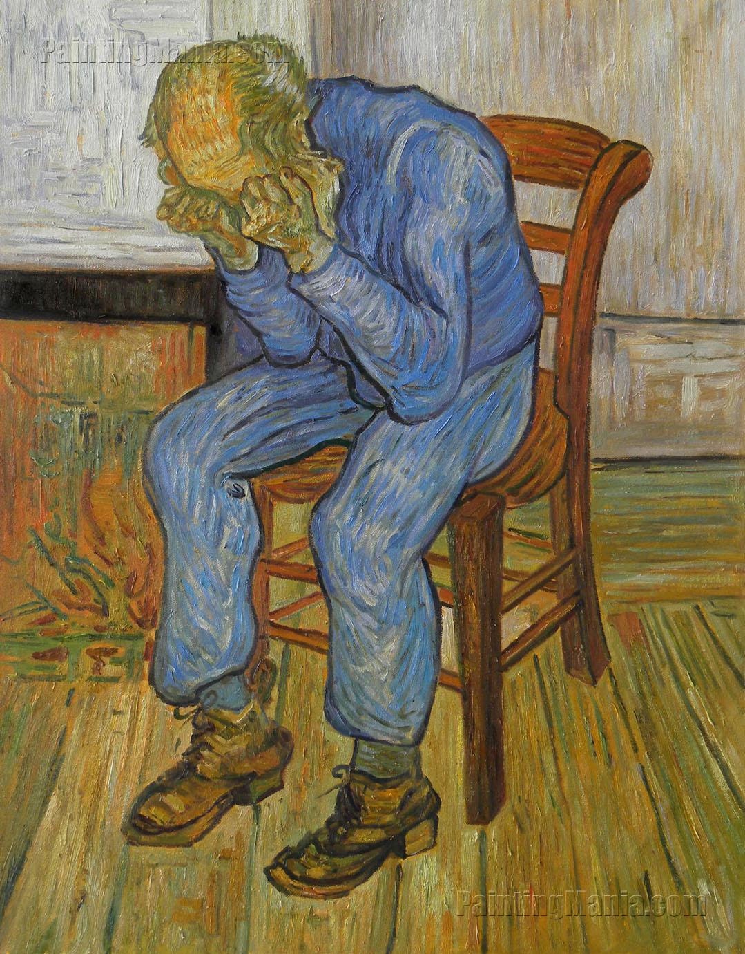 Old Man In Sorrow On The Threshold Of Eternityvincent Van