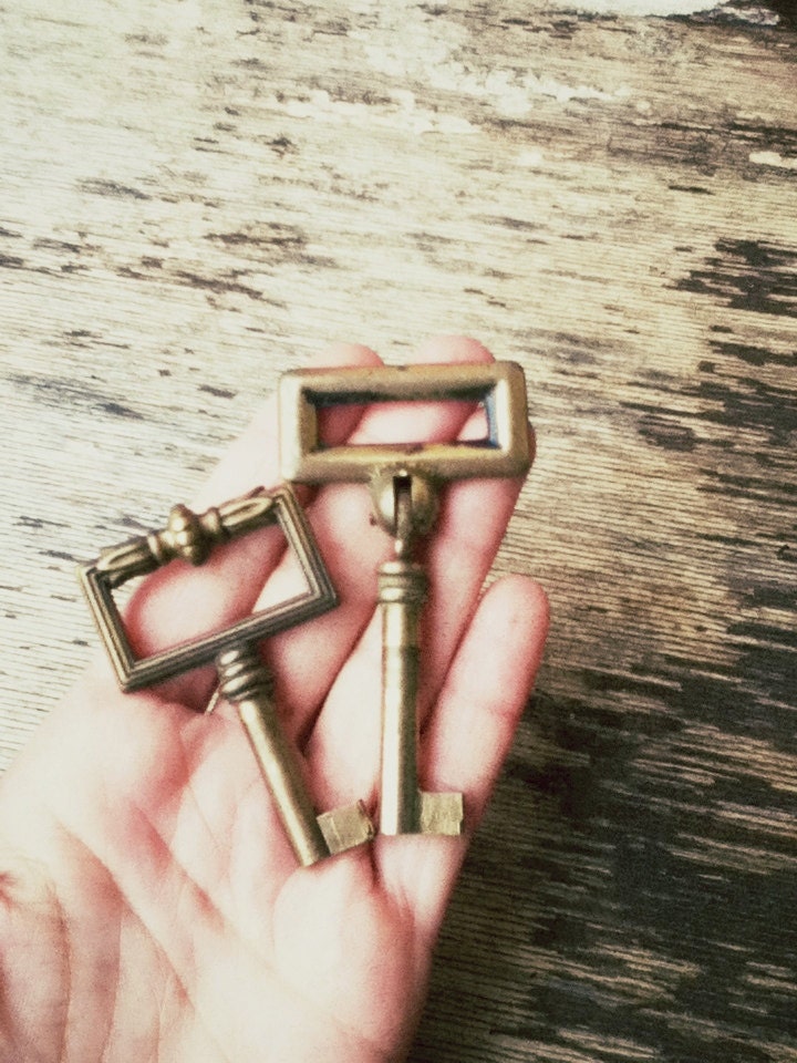 geometric italian vintage keys - No.89 - gretaloves