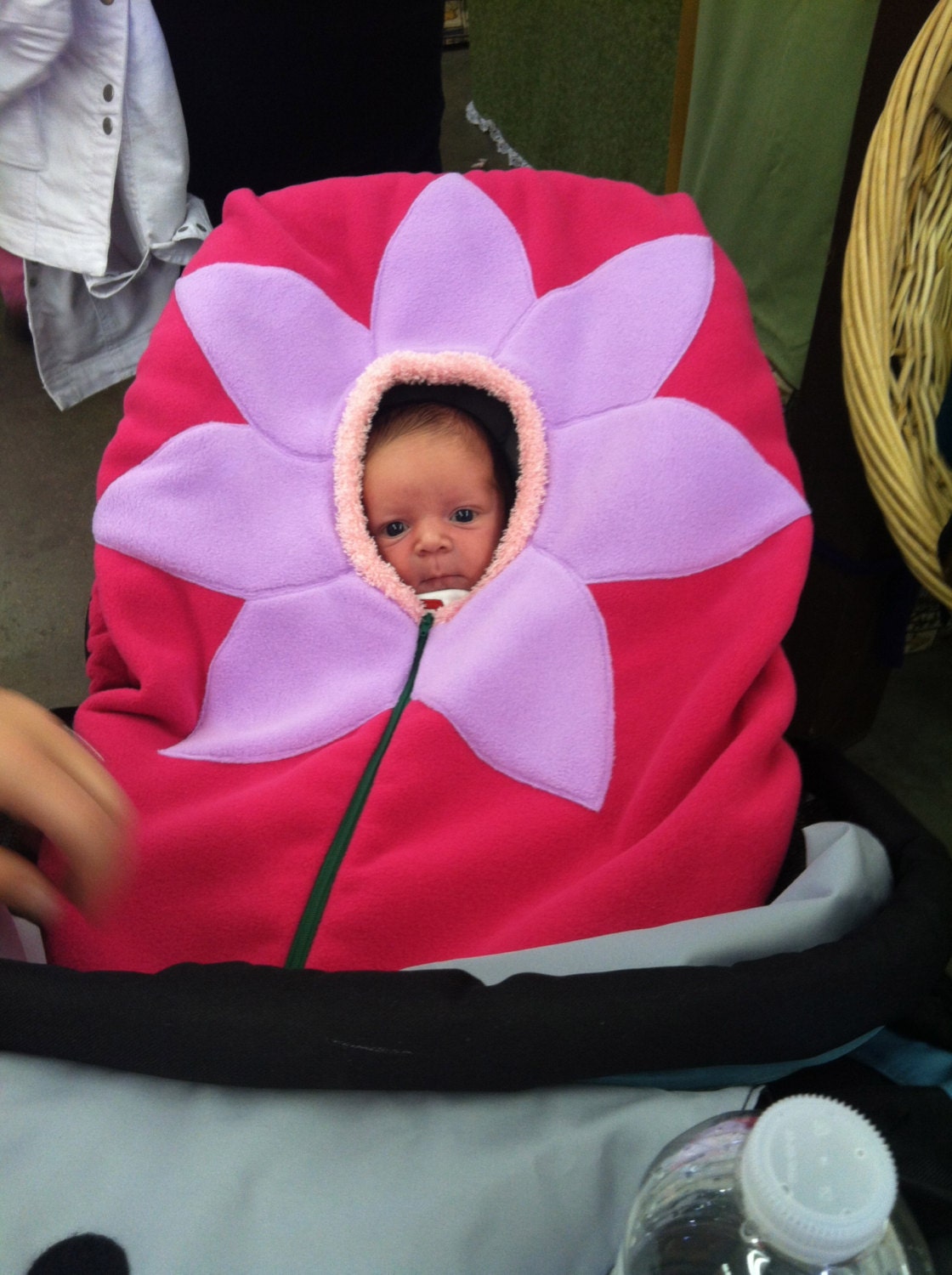 Flower Infant and Baby Car Seat Cover