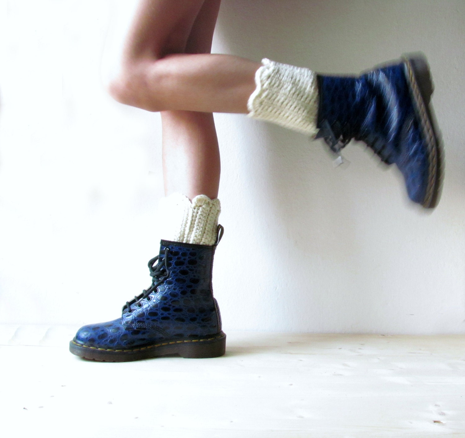 off white boot socks
