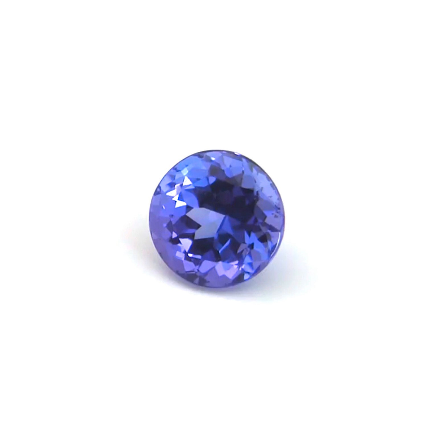 Tanzanite Gemstone Round Faceted Loose Stone Natural by RareEarth
