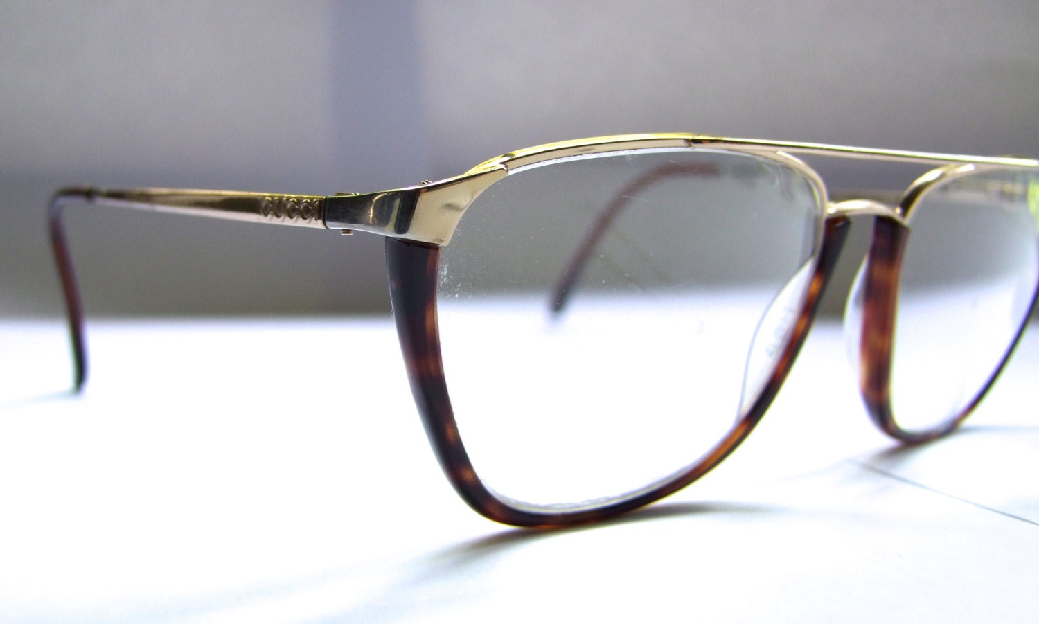 Mens Gucci Vintage Eyeglass Frames 1980s 90s By Ifoundgallery