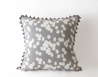 Coral ikat pillow cover 50x30cm 20x12inches by EllensAlley