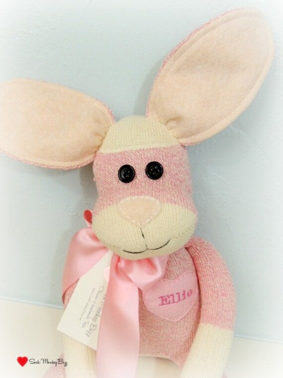 sock monkey bunny