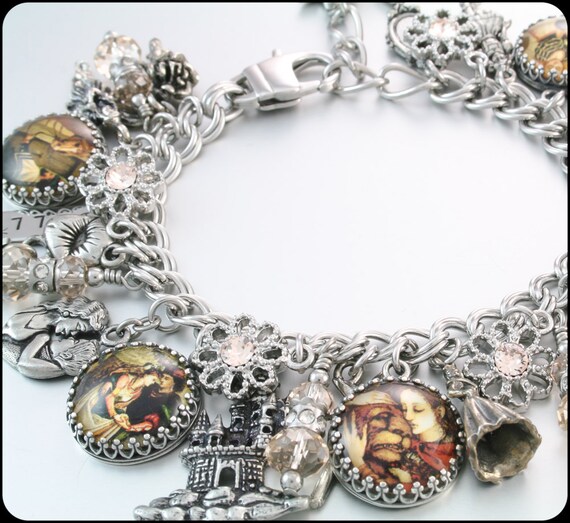 Beauty and the Beast Fairytale Jewelry Beauty by BlackberryDesigns