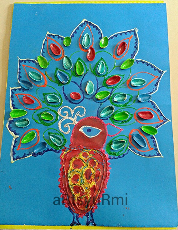 Items similar to Pistachio Shell Art (Set of 3 paintings) on Etsy