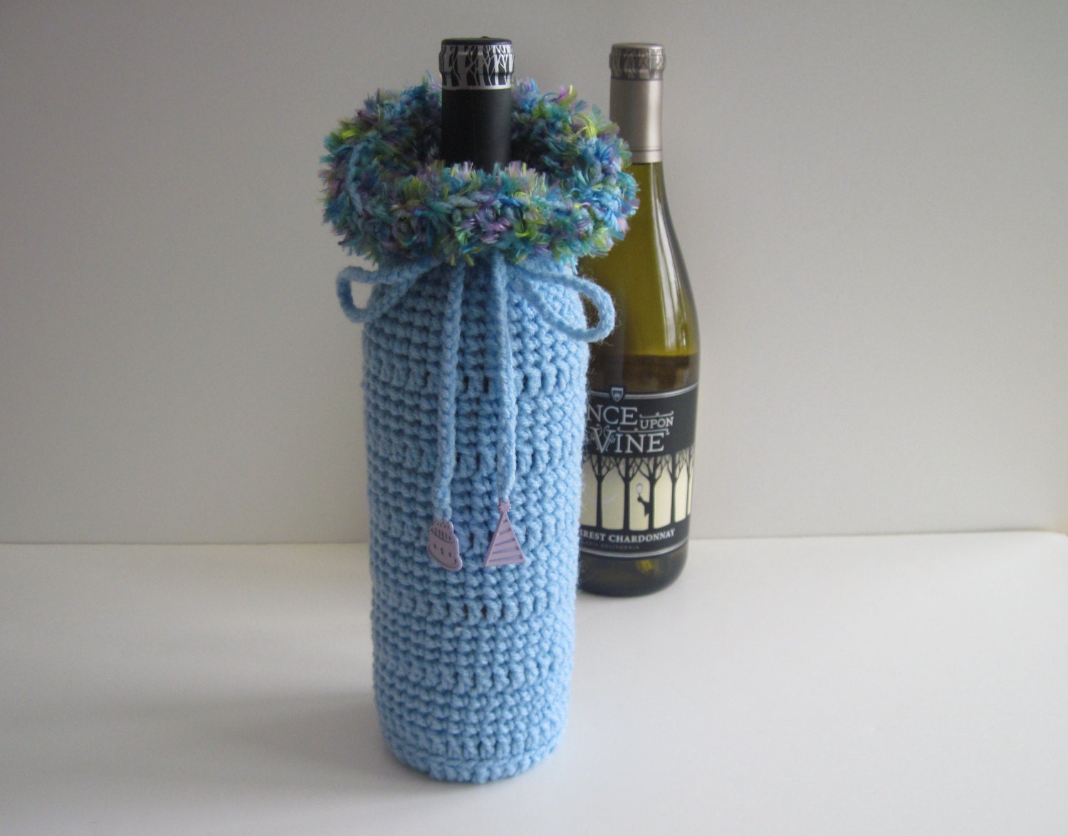 Wine Cozy All Occasion Crochet Wine Bottle by CrochetCluster