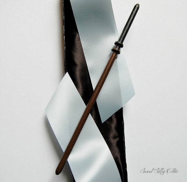 Draco Malfoy Style Handmade Wand Draco's Wand by SweetSillyChic