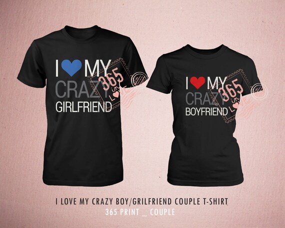 Cute His and Her Matching Shirts I Love My by