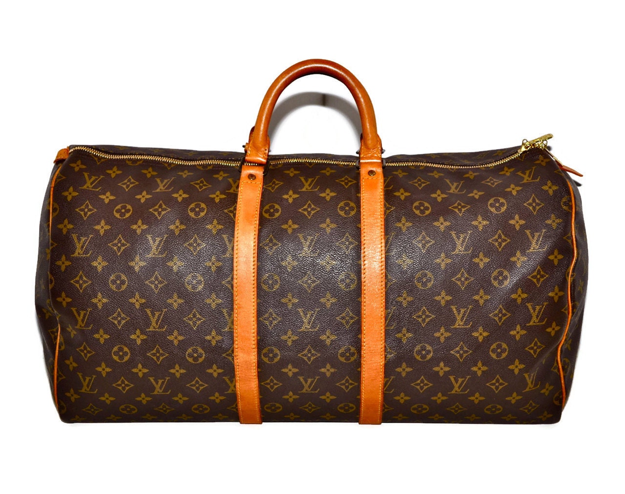 Louis Vuitton Duffle Bag Navy Skipper Blue in Smooth Calfskin with  Gold-tone - US