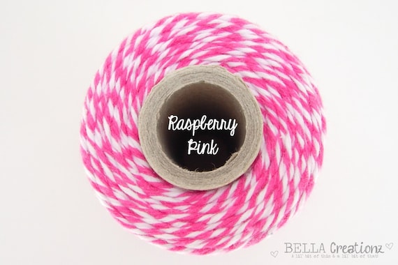 SALE - Raspberry Pink Bakers Twine by Timeless Twine