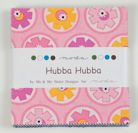 HUBBA HUBBA Charm Pack by Me and My Sister for Moda by Jambearies