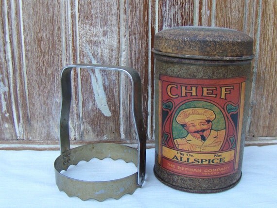 Vintage Hamburger Tool Ground Beef Meat Chopper by MyVintageAlcove