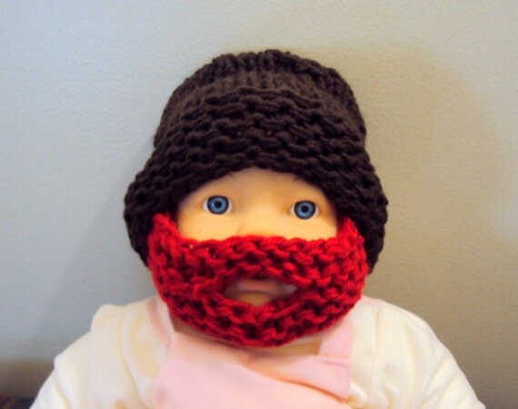 Items Similar Beard Hat Baby Beanie Knit Items Similar Beard Hat Baby Beanie Knit