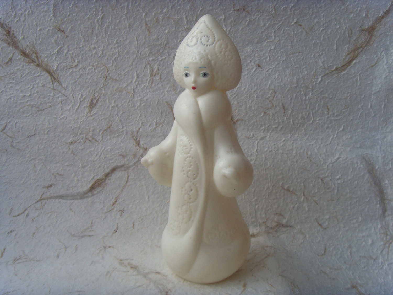 Soviet Vintage Snow Maiden Doll Made in USSR in 1970s - Astra9