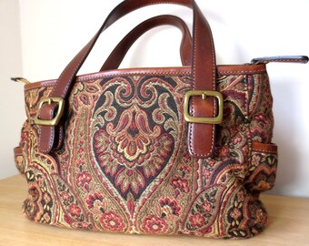 fossil carpet bag