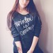 Medium, Game of Thrones "Winter is Coming" Eco-Fleece Sweatshirt in Eco Black. READY TO SHIP