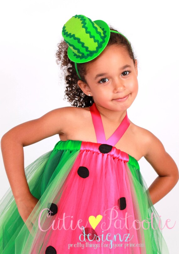 Marvelous Melon - Green - Watermelon Mini Top Hat Headband: Fits toddler to adult - Cutie Patootie Designz Il_570xn