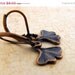 ON SALE Petite Ginko Leaf Short Earring, Leaf Earring, Gift for Nature Lover, Gift for Her, Under 10