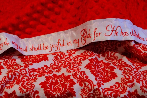 This will be their Favorite Blanket Hand by blessedstitch on Etsy