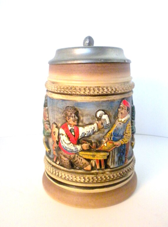 Handarbeit German Beer Stein Gift for Men Beer Stein by oldandnew8
