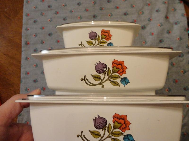 Vintage Hefty Food Container Set of Three by Serusaert on Etsy