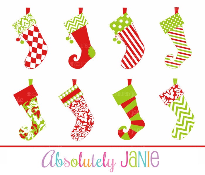 clipart christmas stockings images - photo #48
