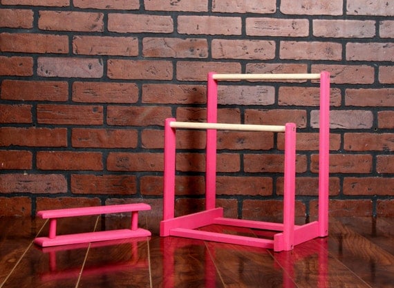 American Girl Doll Gymnastics Uneven Bars by AlainasAdirondacks