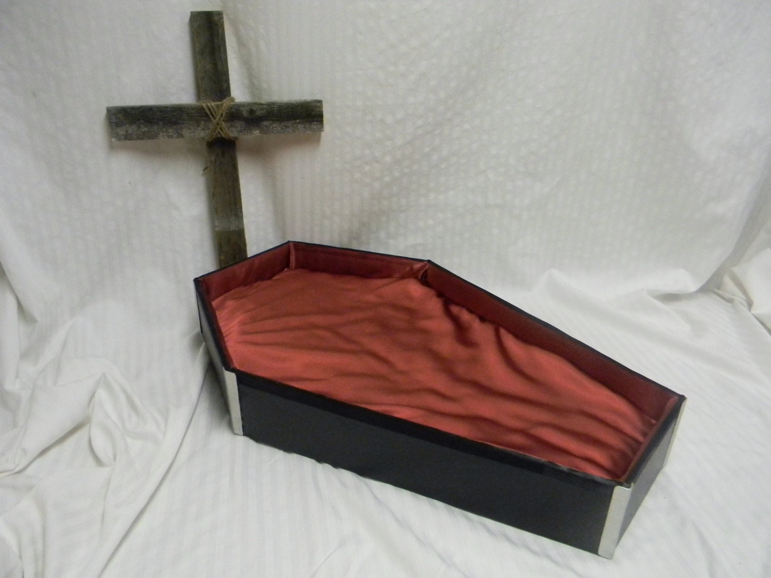 Items similar to Gothic Coffin Shaped Pet Bed for Small Dogs and Cats