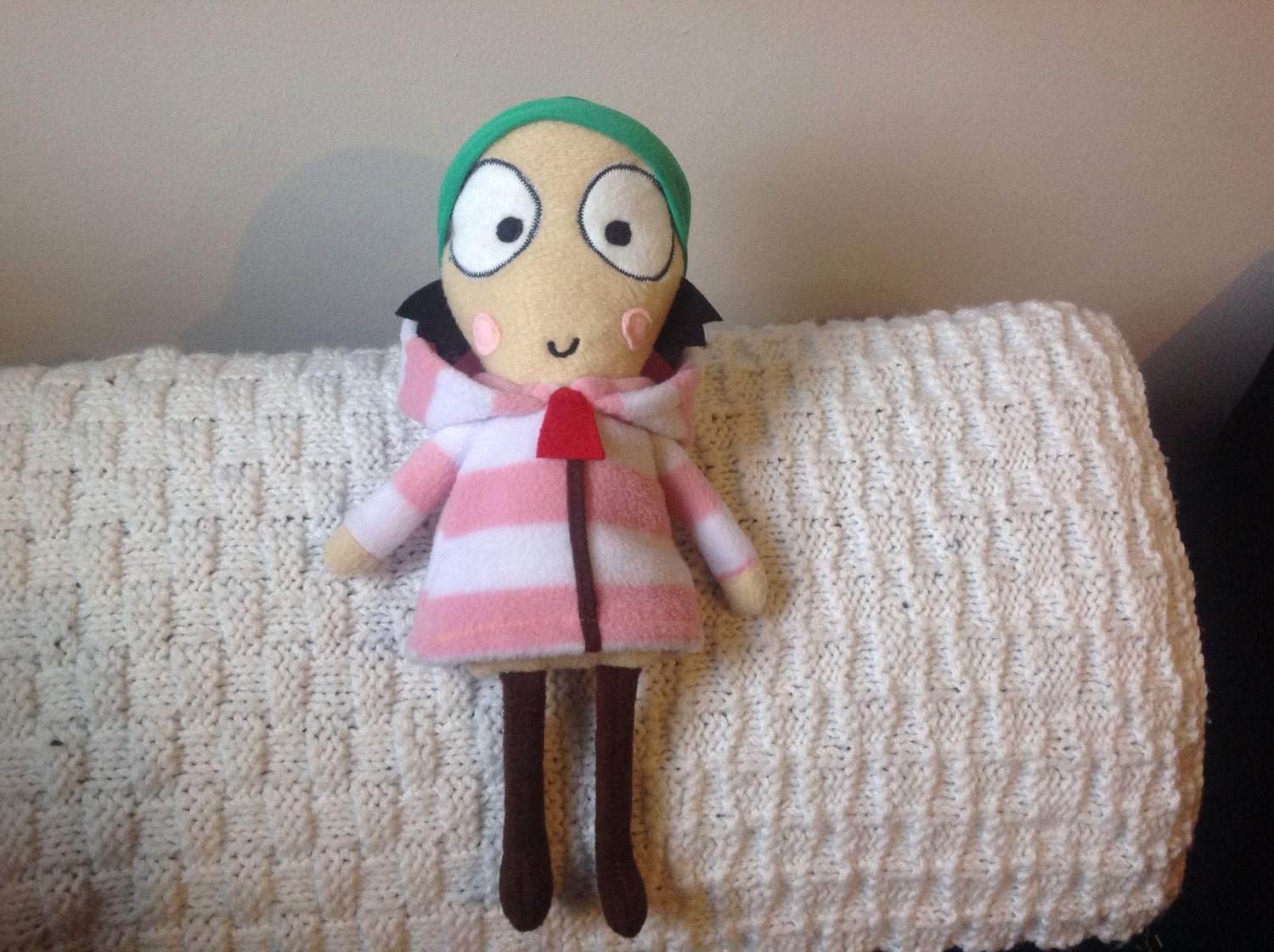 sarah and duck soft toy