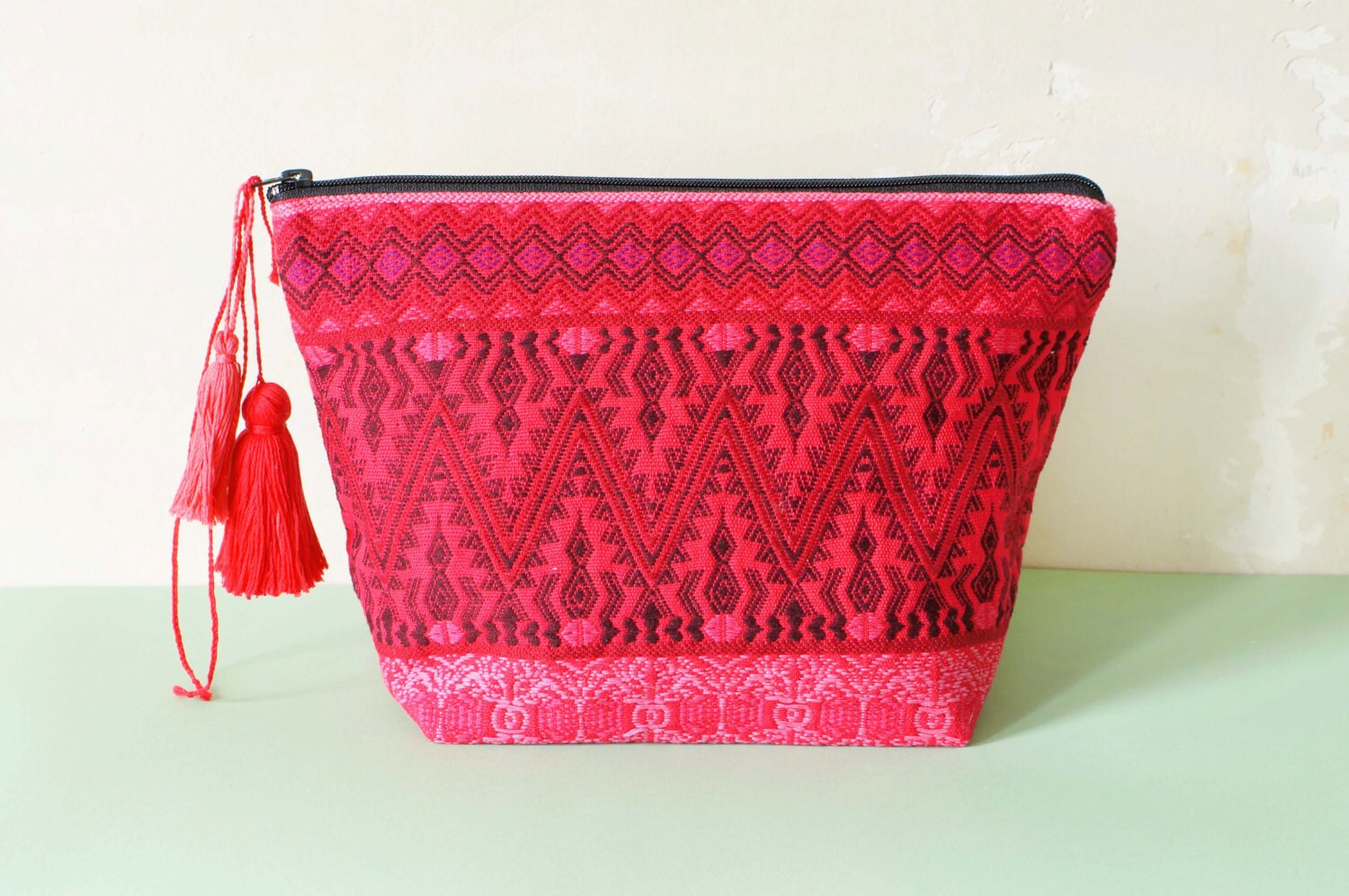 Ethnic Hand Embroidered Cosmetic Bag/ Travel Bag - Nomadist