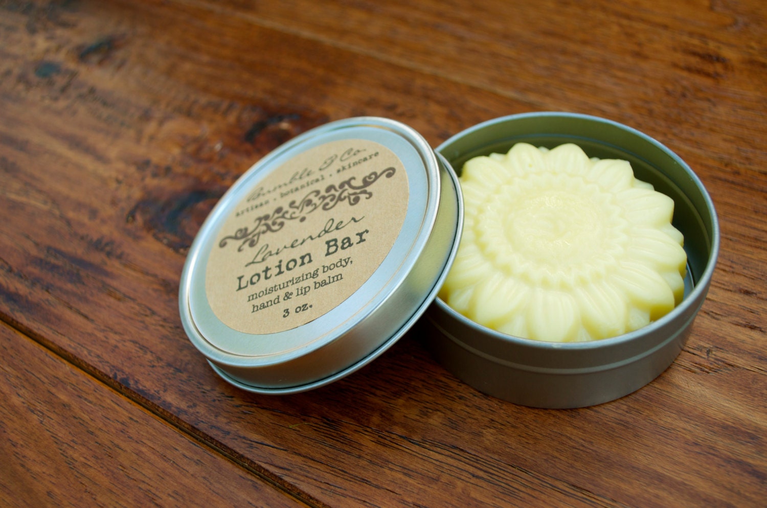 Lotion Bar allnatural solid hand lip body balm 3 by BumbleandCo
