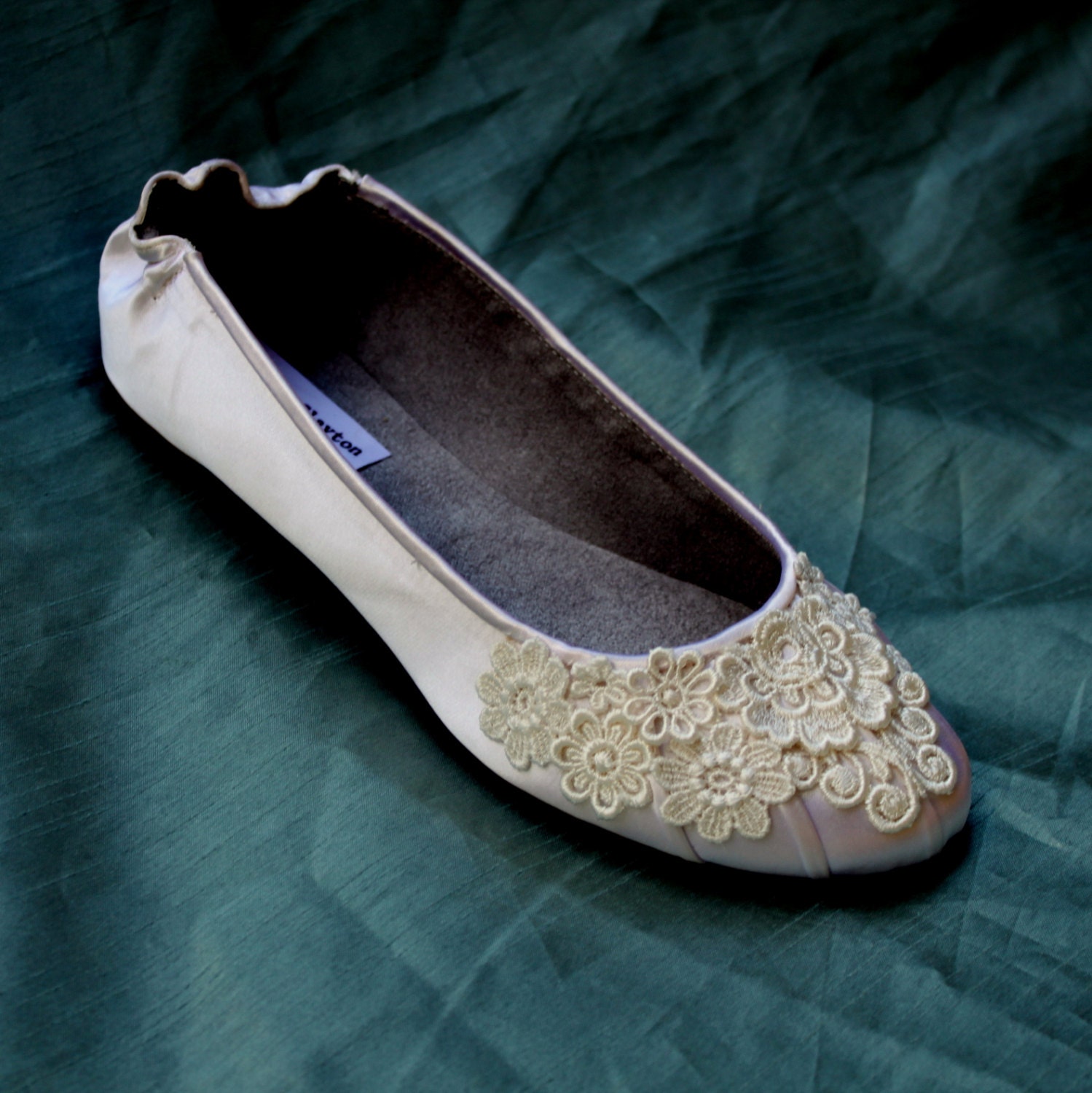 ivory lace wedding shoes flats unavailable listing on etsy ivory lace wedding shoes flats unavailable listing on etsy