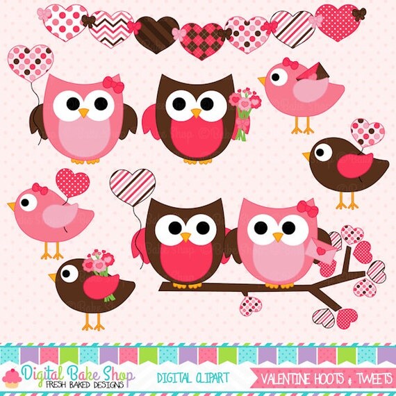 valentine owl clip art - photo #45