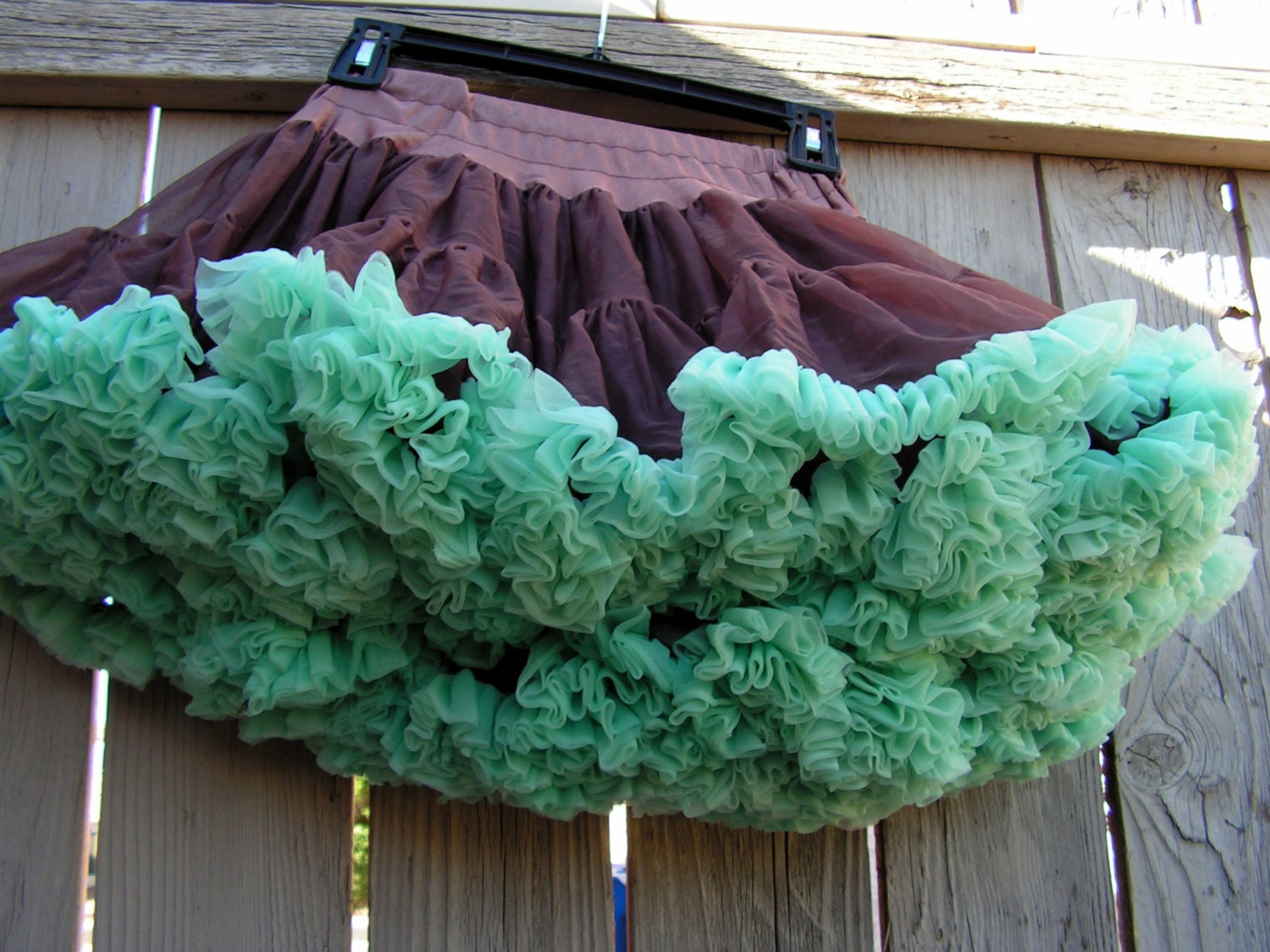 Petticoat Full Slip Skirt Crinoline Sam's Square by retrosideshow