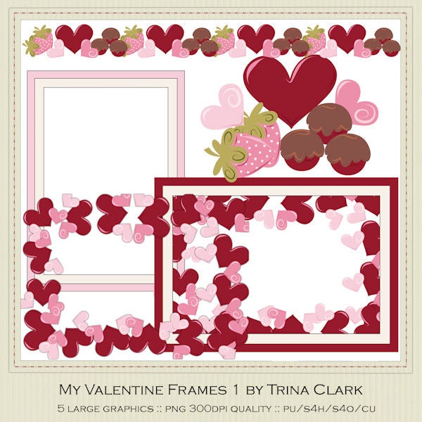 valentine clip art frames - photo #39