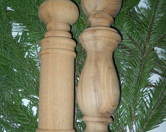 Popular items for wood finials on Etsy