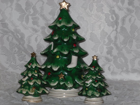 lefton christmas tree salt pepper shakers by lefton christmas tree salt pepper shakers by