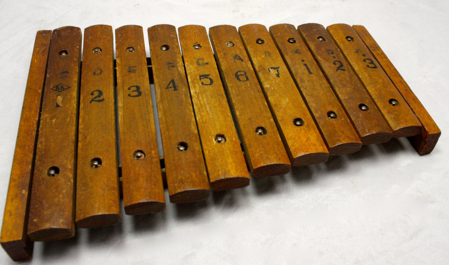 Vintage Wooden Xylophone Made In Japan by LuckySevenVintage