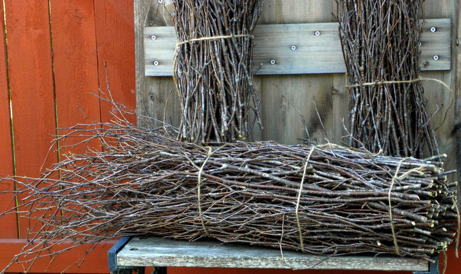 WHITE BIRCH TWIGS Decorative Birch Branch by TheRusticWoodshed
