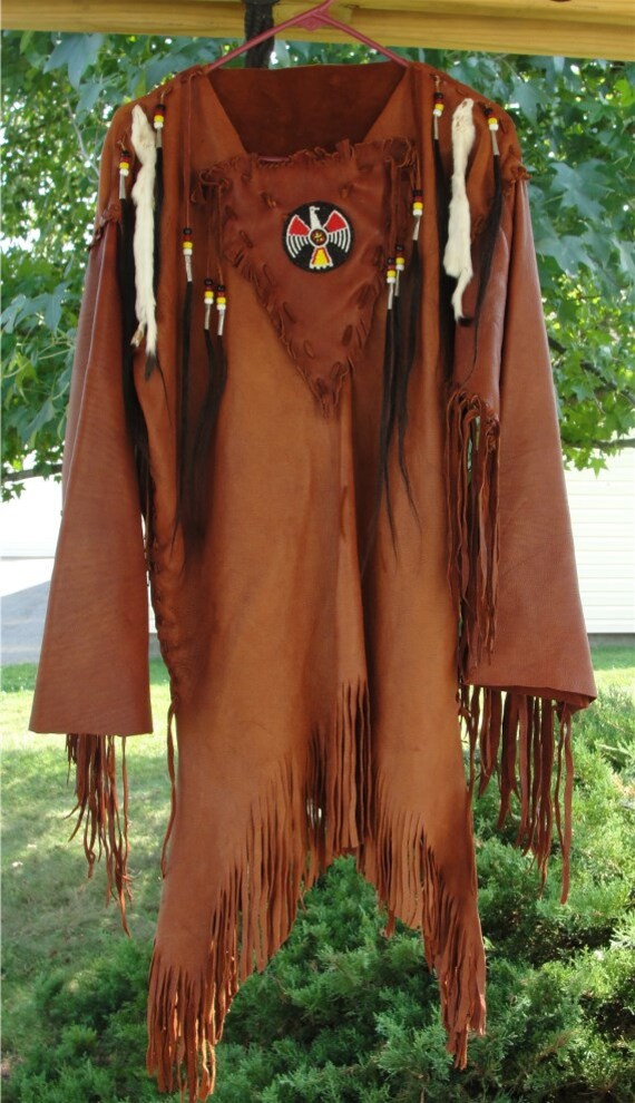 buckskin war shirt