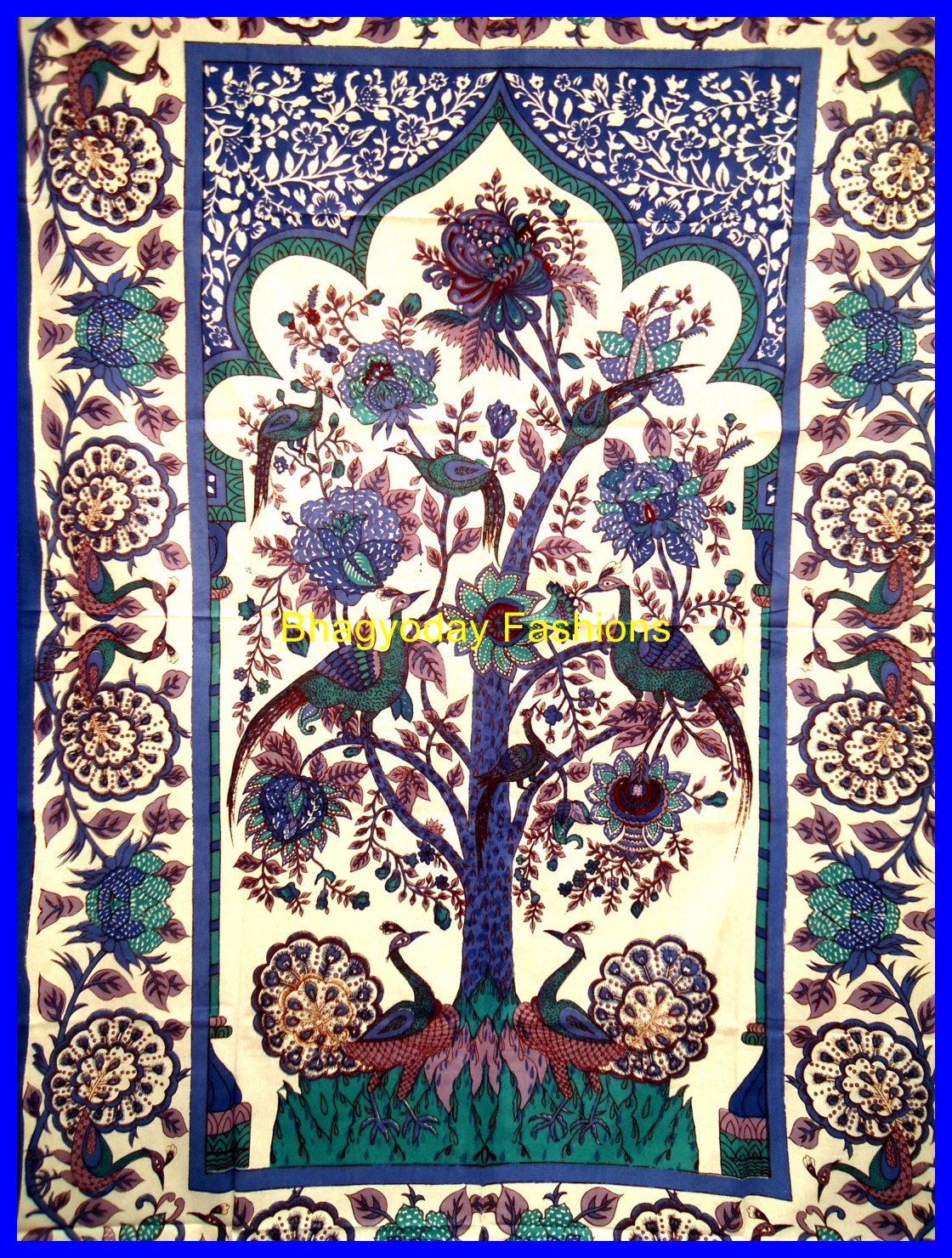 Indian Tree Of Life Hippie Hippy Indian by BhagyodayFashions