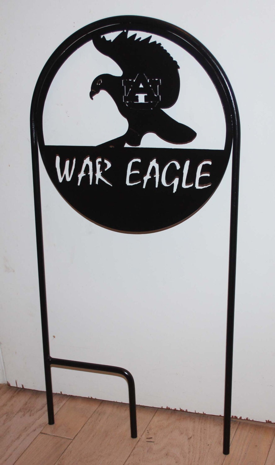 Auburn University "War Eagle" Metal Yard Sign