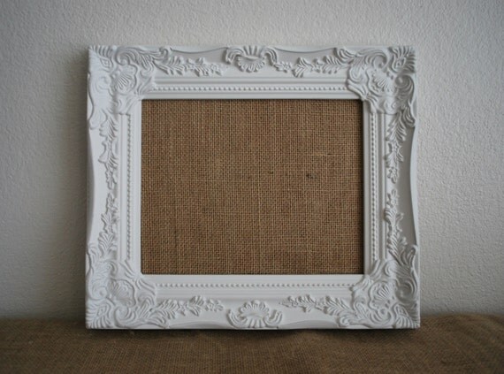 items similar to white framed memo board shabby chic home decor burlap covered cork board for items similar to white framed memo board shabby chic home decor burlap covered cork board for