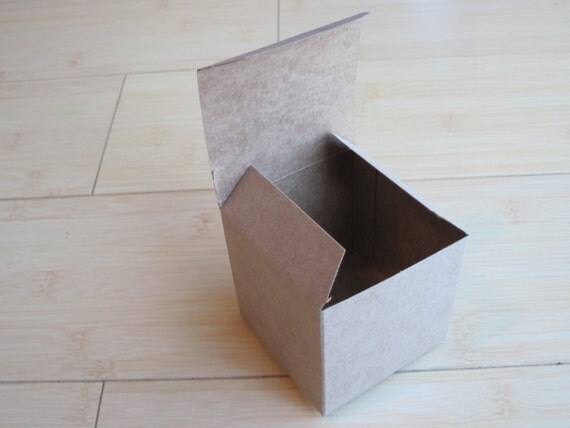 10 - Medium 3 x 3 x 3 Kraft boxes - Perfect for party favors, candy buffets, weddings and so much more Il_570xn